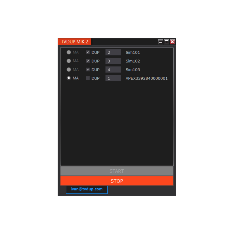TVDUP MIK 2