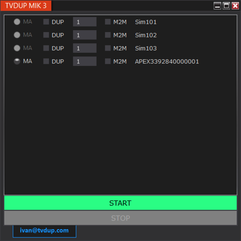 TVDUP MIK 3