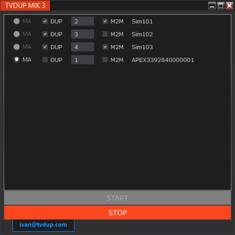 TVDUP MIK 3