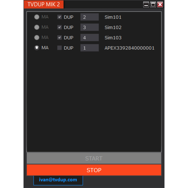 TVDUP MIK 2