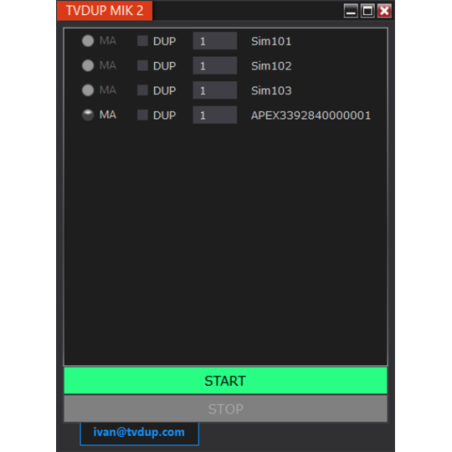 TVDUP MIK 2